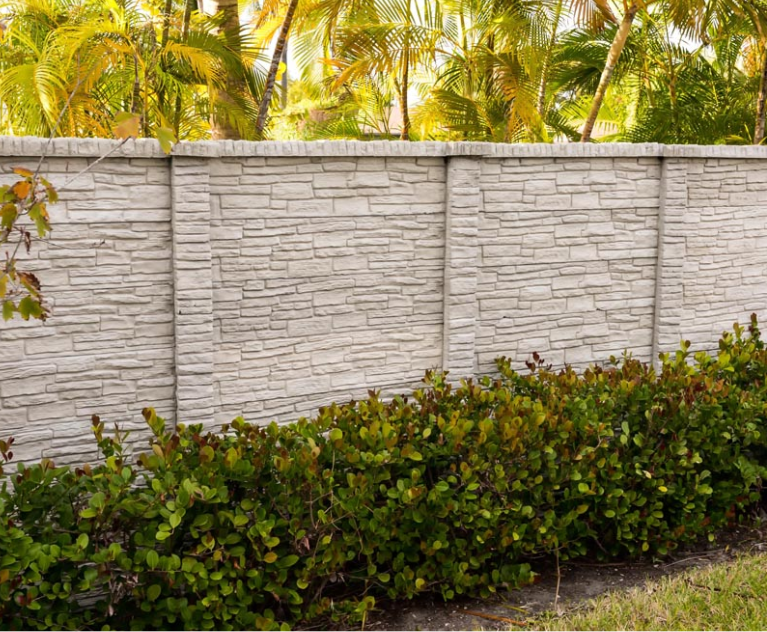 Commercial precast wall and fences Palm Beach